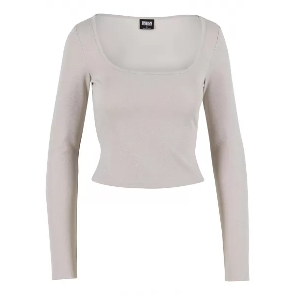  Damen-T-Shirt URBAN CLASSICS TB6996 WEIß/SAND 