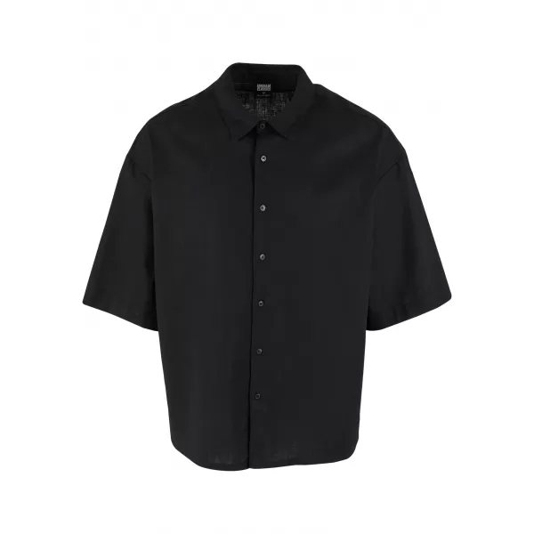  Hemd URBAN CLASSICS TB6608 SCHWARZ 