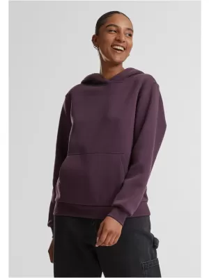 Damen-Sweatshirt URBAN CLASSICS TB7105 PFLAUMENVIOLETT