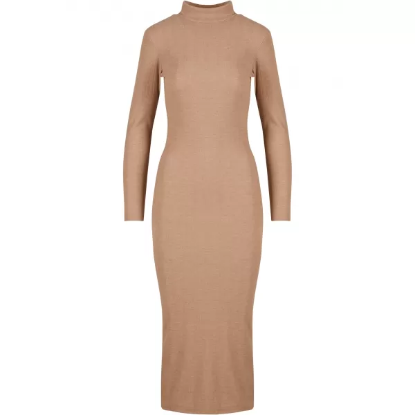  Kleid URBAN CLASSICS TB6933 BEIGE MELANGE 