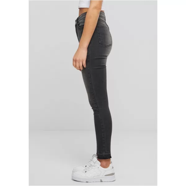  Damen URBAN CLASSICS TB6865 SCHWARZ GEWASCHEN 