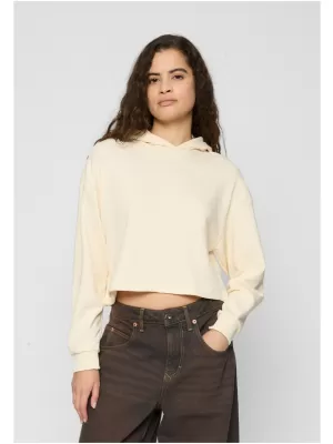 Damen Sweatshirt URBAN CLASSICS TB6854 WEIß/SAND