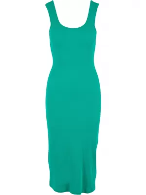 Kleid URBAN CLASSICS TB6190 FARNGRÜN