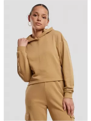 Damen Sweatshirt URBAN CLASSICS TB6854 UNION BEIGE