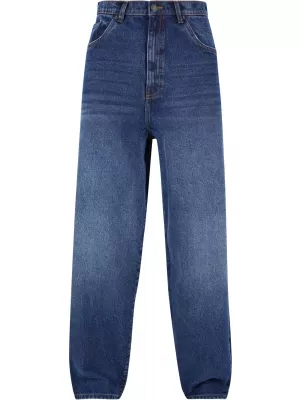Jeans URBAN CLASSICS TB6398 NEUES DUNKELBLAU GEWASCHEN