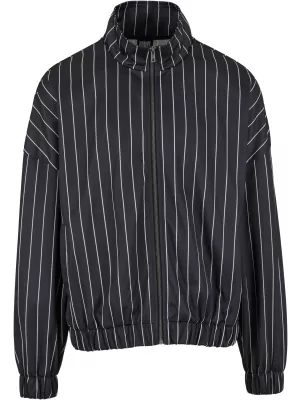Jacke URBAN CLASSICS TB7382 SCHWARZ/WEIß