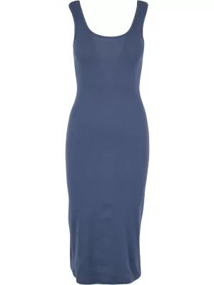 Kleid URBAN CLASSICS TB6190 VINTAGE BLUE