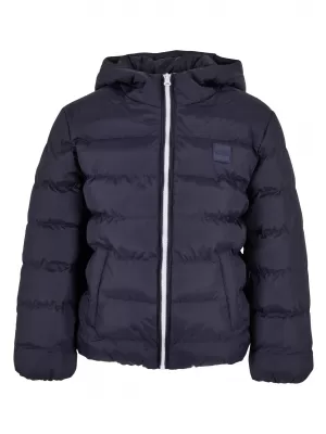 Kinderjacke URBAN CLASSICS UCK863 MARINE/WEIß/MARINE