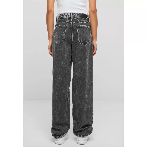  Damenhosen URBAN CLASSICS TB6155 SCHWARZKOHLE GEWASCHEN 