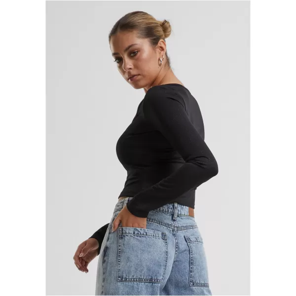  Hemd URBAN CLASSICS TB6996 SCHWARZ 