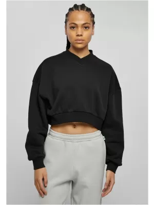 Damen Sweatshirt URBAN CLASSICS TB6090 SCHWARZ