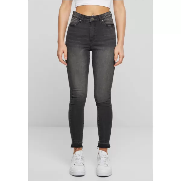 Damen URBAN CLASSICS TB6865 SCHWARZ GEWASCHEN 
