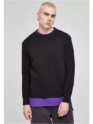 Herrenpullover URBAN CLASSICS TB6336 SCHWARZ