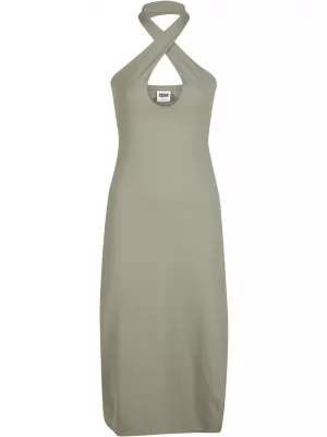 Kleid URBAN CLASSICS TB7499 BLASSE OLIVE