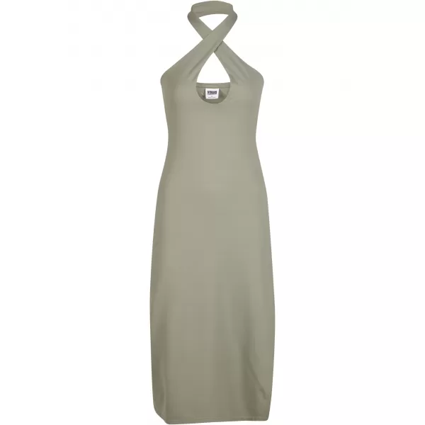  Kleid URBAN CLASSICS TB7499 BLASSE OLIVE 