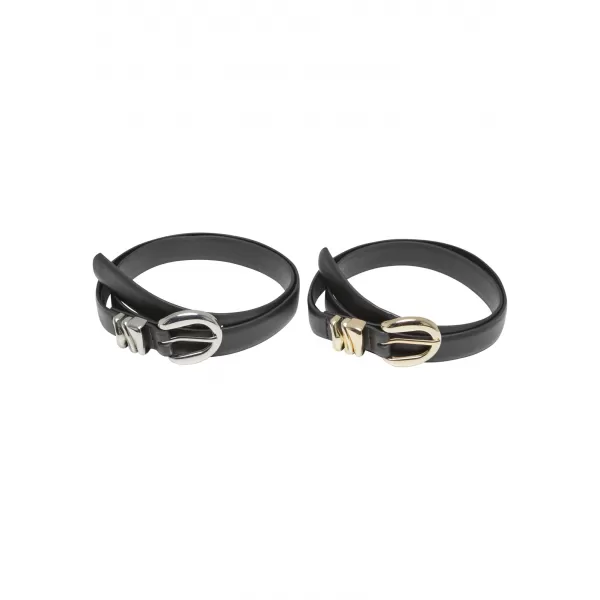  Frauengürtel URBAN CLASSICS TB7213A SCHWARZ/GOLD/SCHWARZ/SILBER 