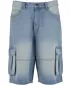 Shorts URBAN CLASSICS TB7367 NEU HELLBLAU SCHMUTZIG GEWASCHEN