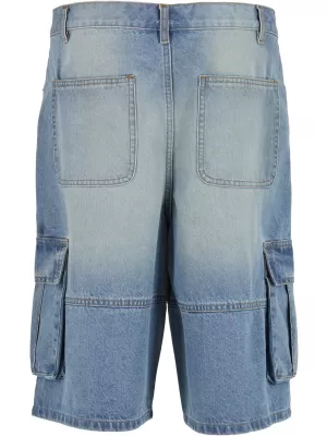 Shorts URBAN CLASSICS TB7367 NEU HELLBLAU SCHMUTZIG GEWASCHEN