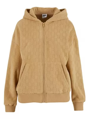 Damen Sweatshirt URBAN CLASSICS TB7121 UNION BEIGE