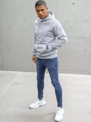 Herren -Sweatshirt DSTREET BX5481 HELLGRAU