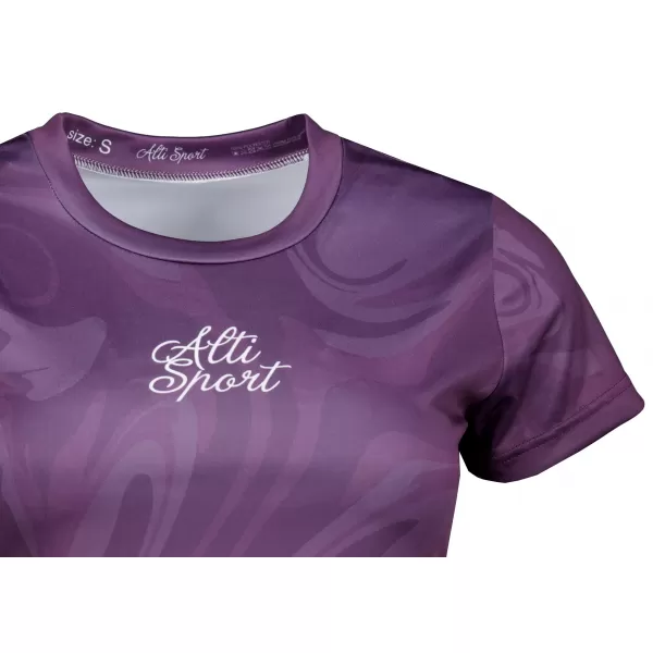  Frauenfunktional T -Shirt Premium ALTISPORT VOJ/ALW072TR01 LILA 