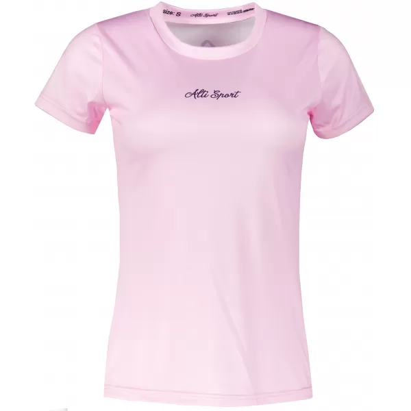  Frauenfunktional T -Shirt Premium ALTISPORT VOJ/ALW075TR01 BABY PINK 