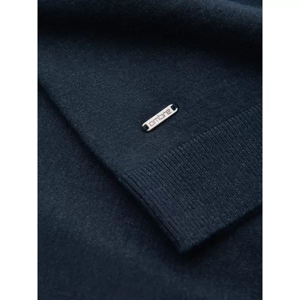  Herrenpullover OMBRE OM-SWTN-0125 MARINEBLAU 