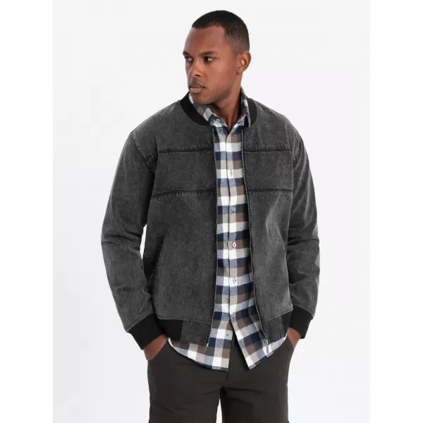  Jacke OMBRE OM-JADJ-0163 SCHWARZ 