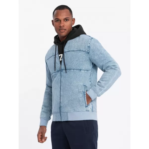  Jacke OMBRE OM-JADJ-0163 HELLBLAU 
