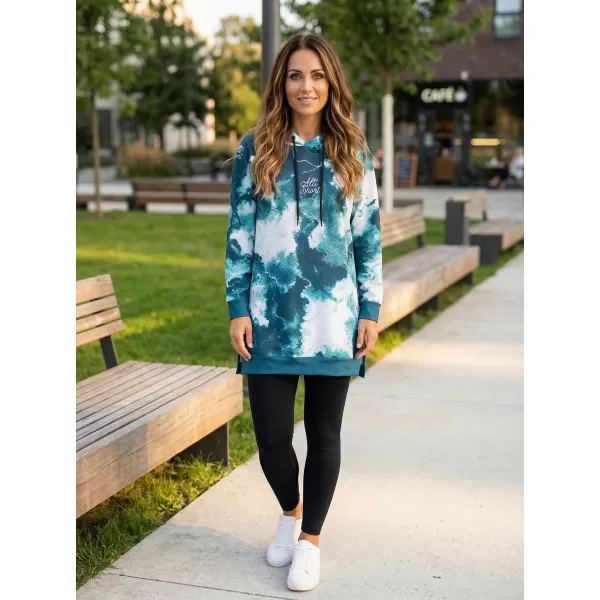  Funktionaler Sweatshirt -Prämie von Frauen ALTISPORT VOJ/ALW066MI03 GRÜN -BLUE 
