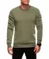 Herren -Sweatshirt EDOTI EM-SSBN-0100 DUNKLER OLIVENGRÜN