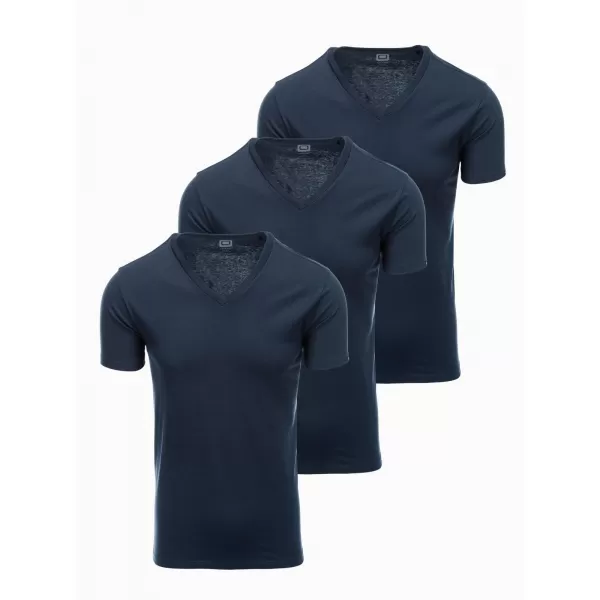  Hemd OMBRE OM-TSBS-0233 3X MARINEBLAU 