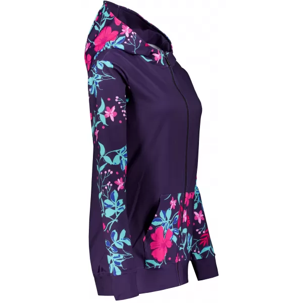 Frauen -Sweatshirt bei Reißverschlussprämie ALTISPORT VOJ/ALW063MI02 FUCHSIE 