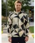 Herren -Sweatshirt auf Reißverschlussprämie ALTISPORT VOJ/ALM007MI02 BRAUN