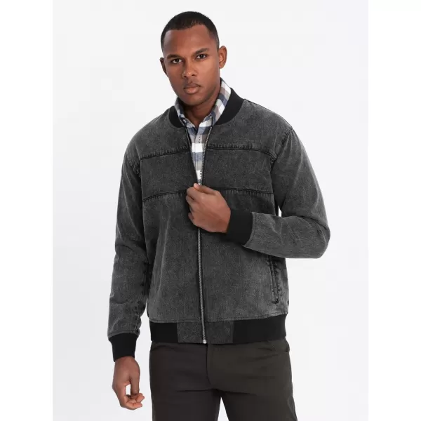  Jacke OMBRE OM-JADJ-0163 SCHWARZ 