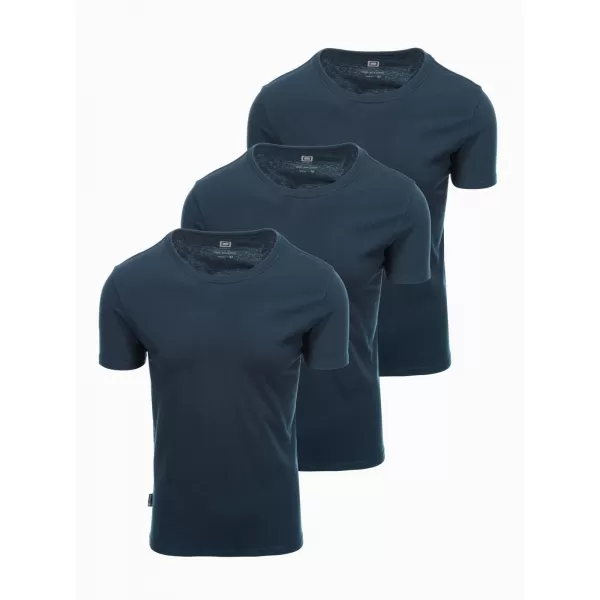  Hemd OMBRE OM-TSBS-0232 3X MARINEBLAU 