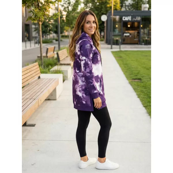  Funktionaler Sweatshirt -Prämie von Frauen ALTISPORT VOJ/ALW066MI03 WEIß -VIOLETT 