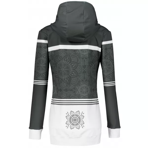  Frauen -Sweatshirt bei Reißverschlussprämie ALTISPORT VOJ/ALW023MI02 GRAU 