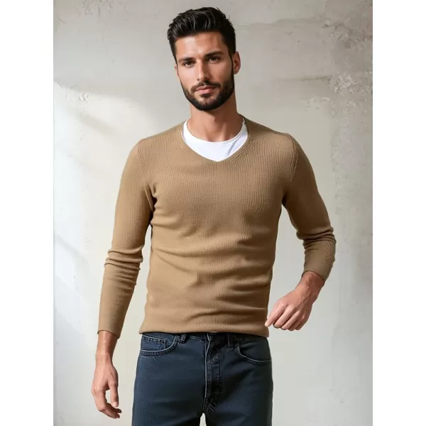  Herrenpullover DSTREET WX2306 KARAMELL 