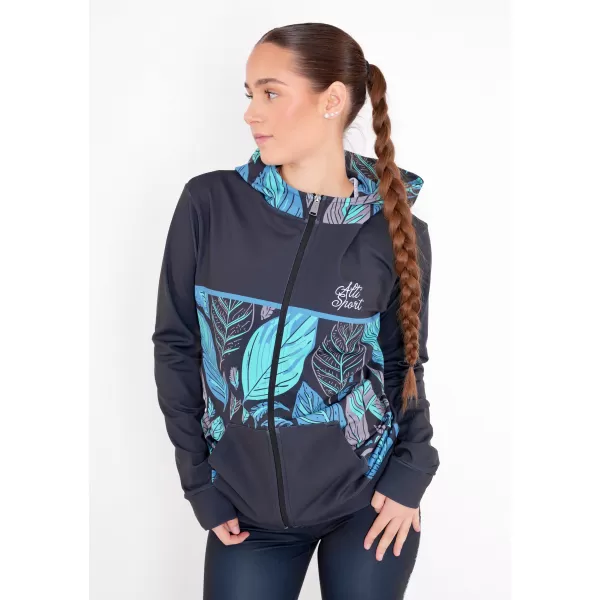  Frauen -Sweatshirt bei Reißverschlussprämie ALTISPORT VOJ/ALW061MI02 BLAU 