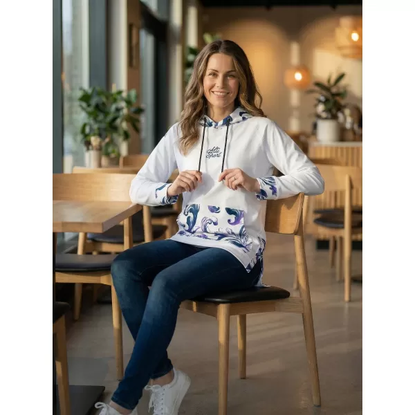 Funktionaler Sweatshirt -Prämie von Frauen ALTISPORT VOJ/ALW065MI03 WEIß/LILA 