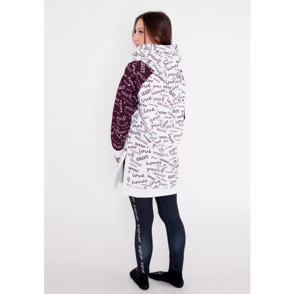  Funktionaler Sweatshirt -Prämie von Frauen ALTISPORT VOJ/ALW067MI03 BURGUND 