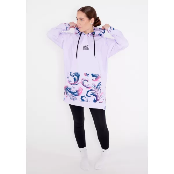  Funktionaler Sweatshirt -Prämie von Frauen ALTISPORT VOJ/ALW065MI03 LILA 