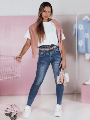 Damenhosen DSTREET UY2368 MEERESBLAU