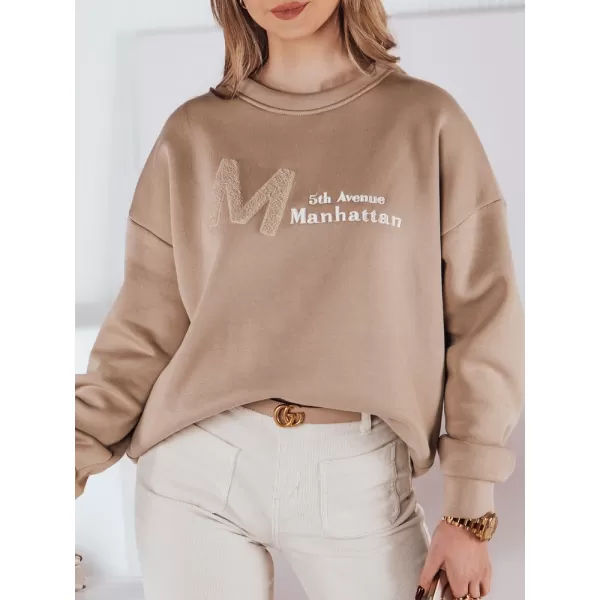  Damen Sweatshirt DSTREET BY1355 KARAMELL 