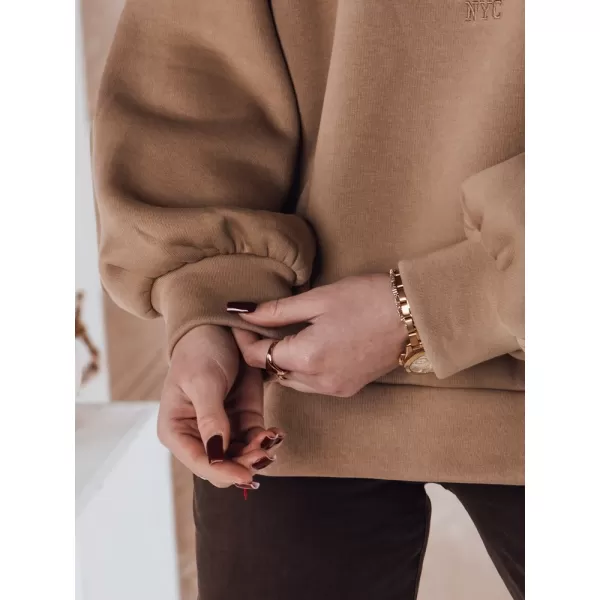  Damen Sweatshirt DSTREET BY1351 KARAMELL 