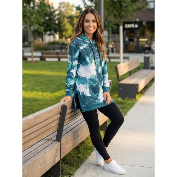  Funktionaler Sweatshirt -Prämie von Frauen ALTISPORT VOJ/ALW066MI03 GRÜN -BLUE 