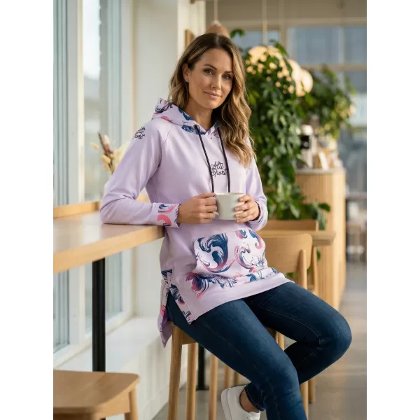  Funktionaler Sweatshirt -Prämie von Frauen ALTISPORT VOJ/ALW065MI03 LILA 