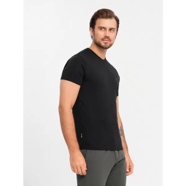  Hemd OMBRE OM-TSCT-0220 SCHWARZ 