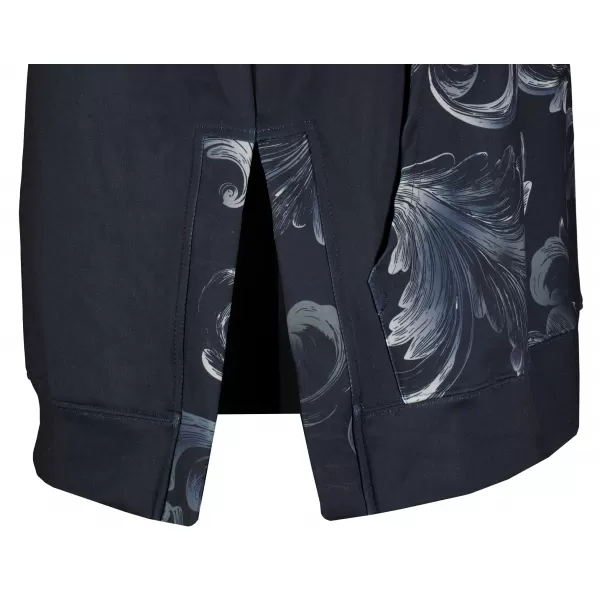  Funktionaler Sweatshirt -Prämie von Frauen ALTISPORT VOJ/ALW065MI03 SCHWARZ -GRAY 